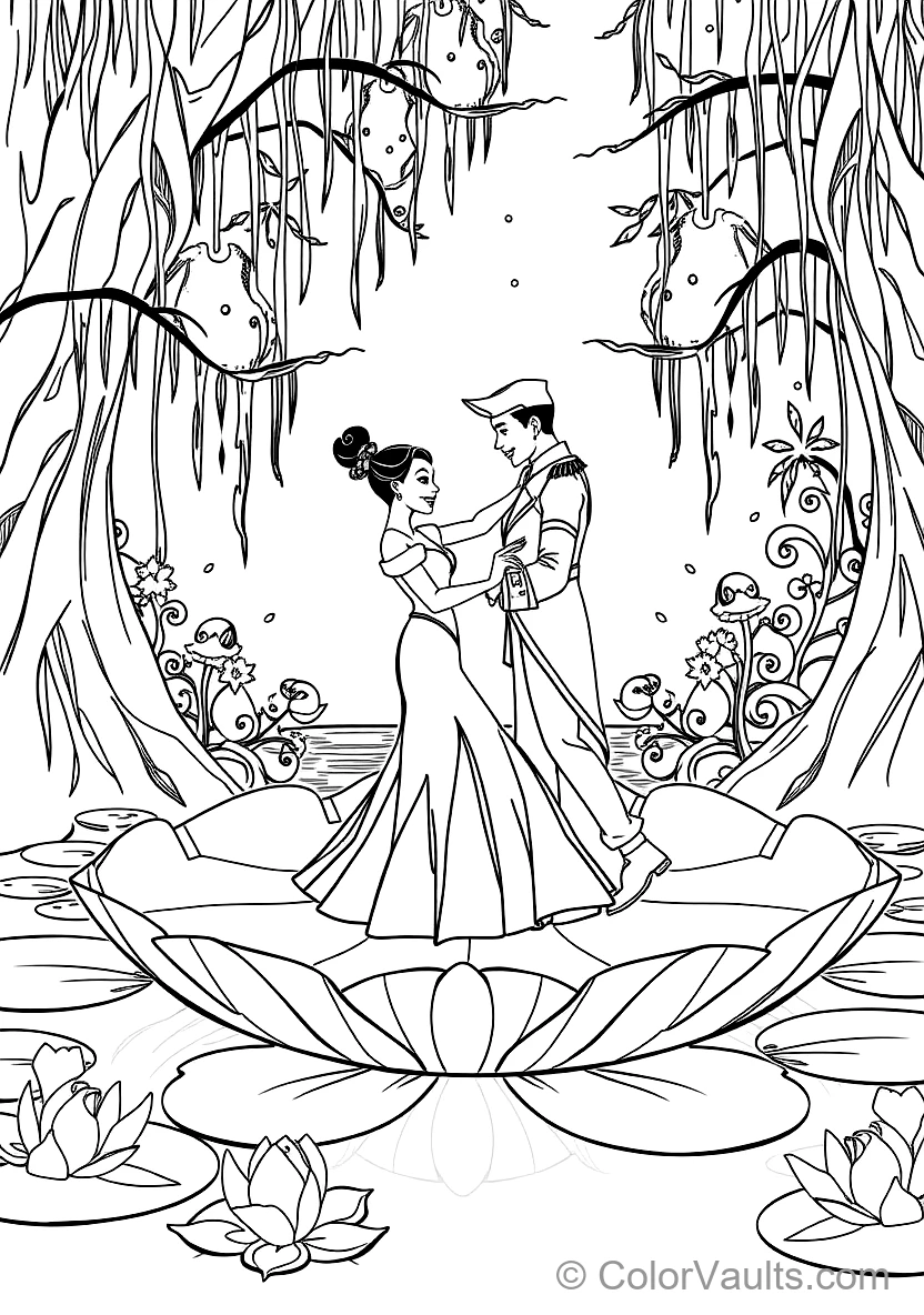 Princess Tiana with Magical Evening Glow