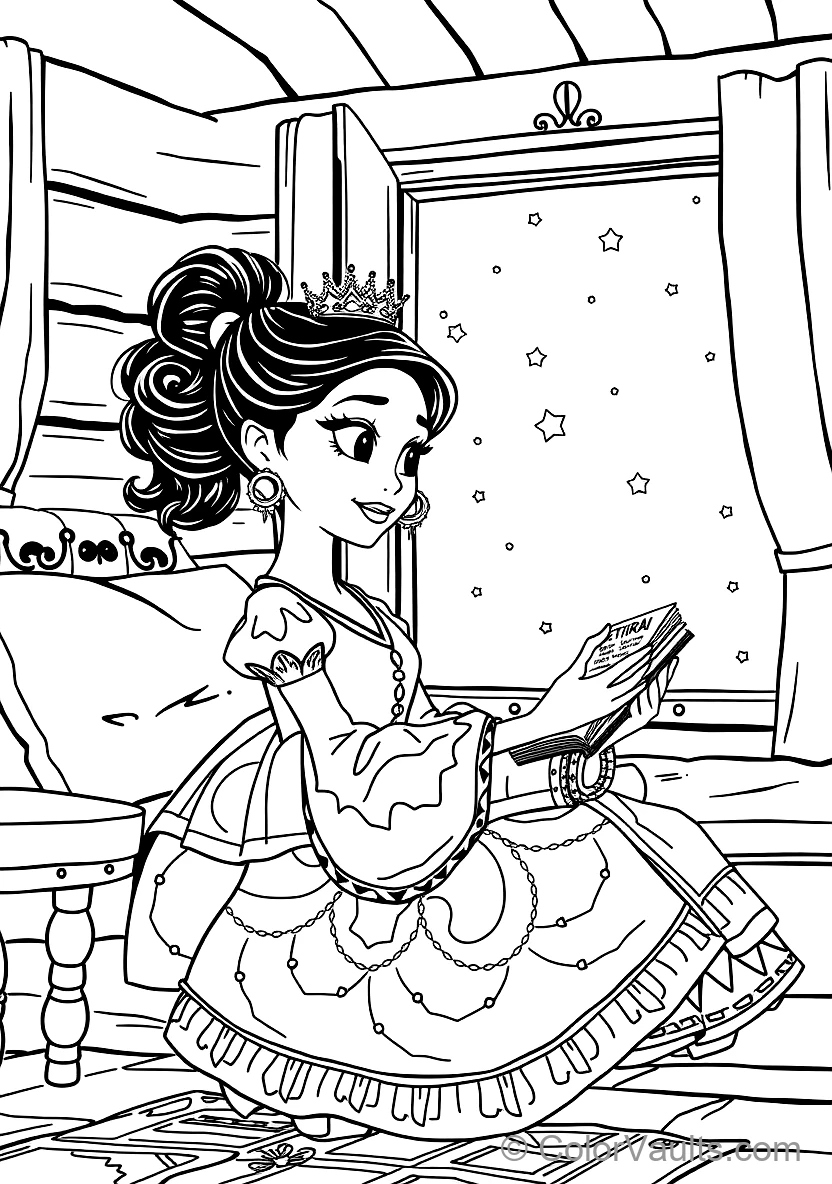 Princess Tiana Smiling with Golden Tiara (2)