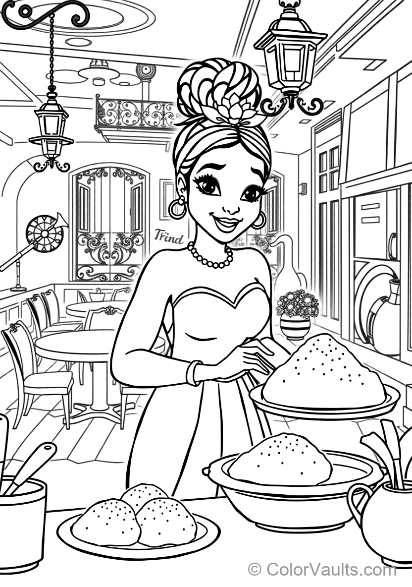 Princess Tiana with Magical Evening Glow (2)