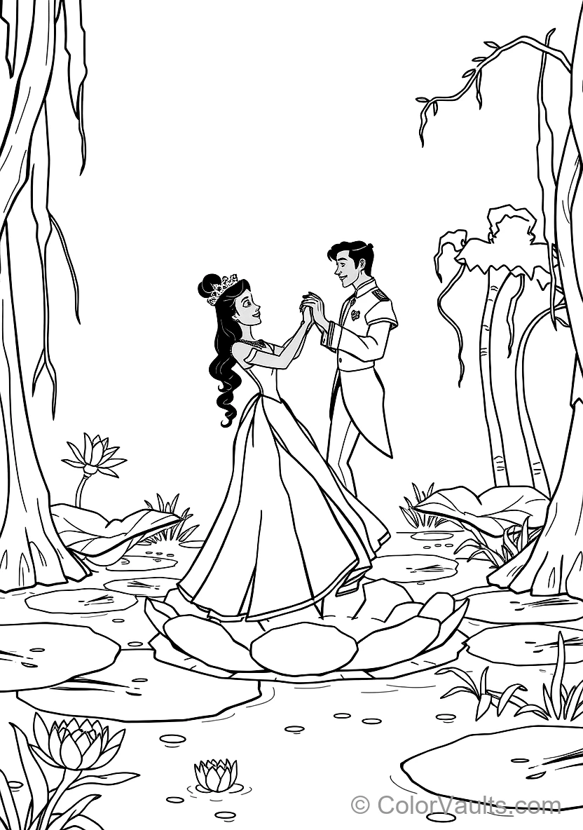 Princess Tiana with Magical Evening Glow (3)