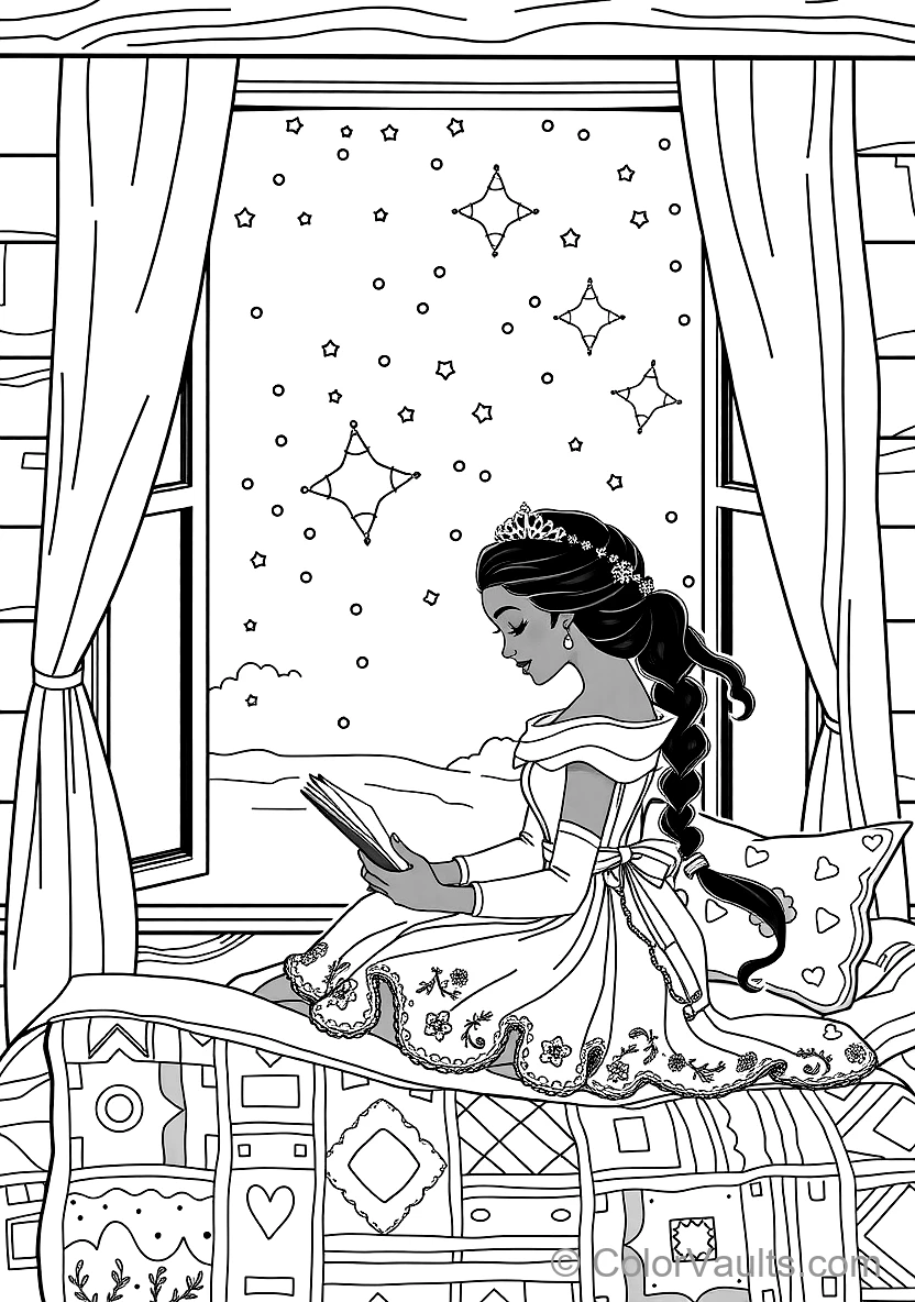 Princess Tiana Smiling with Golden Tiara (4)