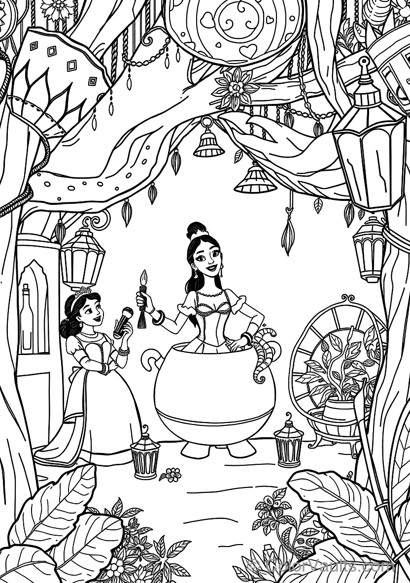 Princess Tiana Crowned with Lily Flowers (4)