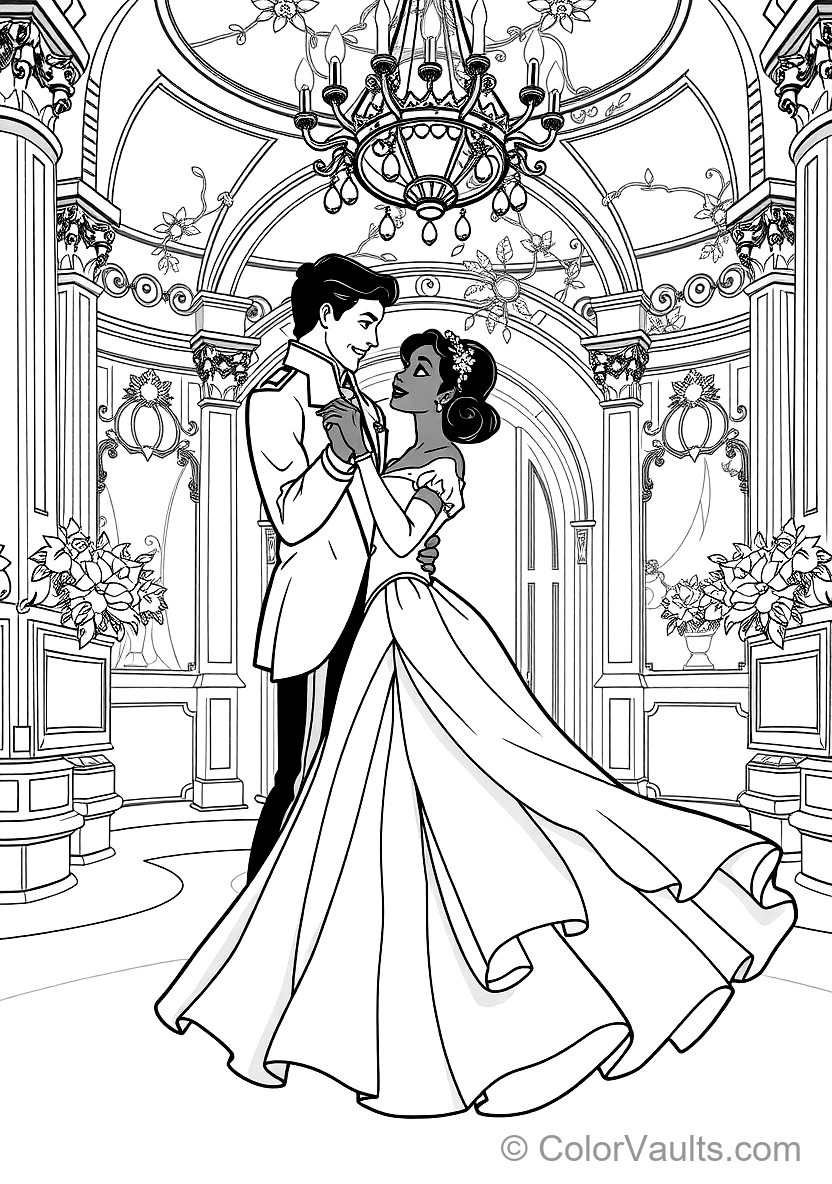Princess Tiana with Enchanted Water Lilies (5)