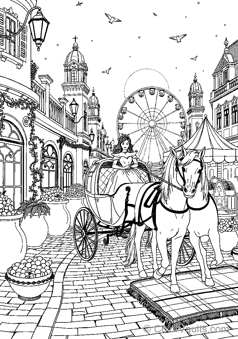 Princess In A Carriage