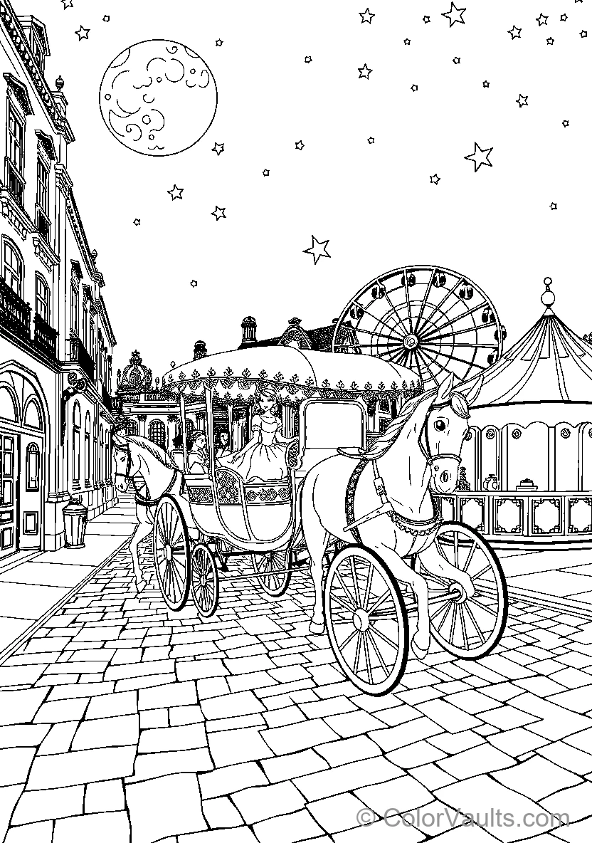 Princess In A Carriage (Scene 3)