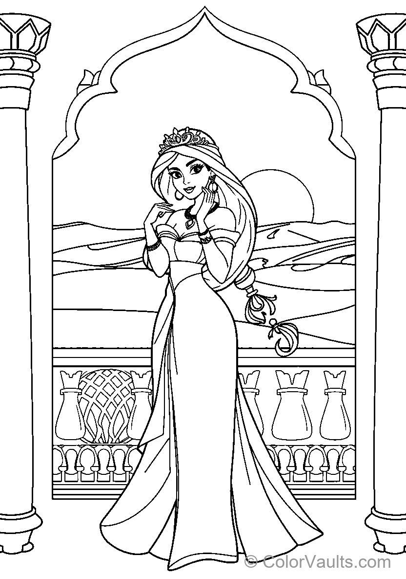 Princess on the Balcony