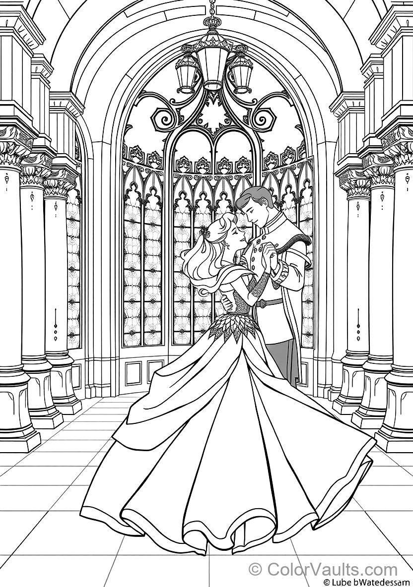 Maleficent Transforming into Giant Fire-Breathing Dragon (2)
