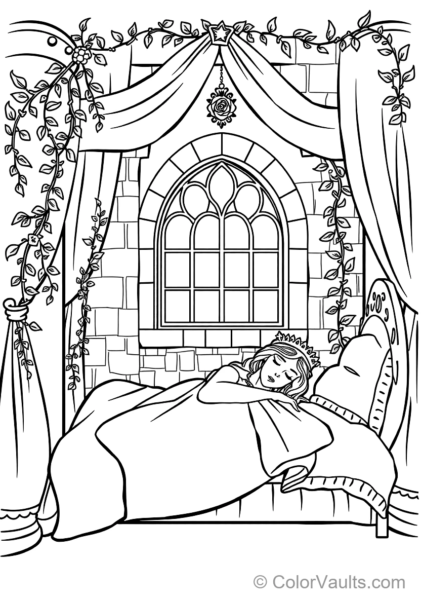 Fairies Baking a Royal Cake and Sewing Dress (3)