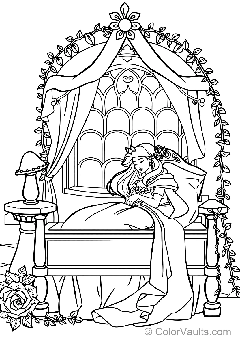 Princess Aurora and Phillip Gazing into the Distance (4)