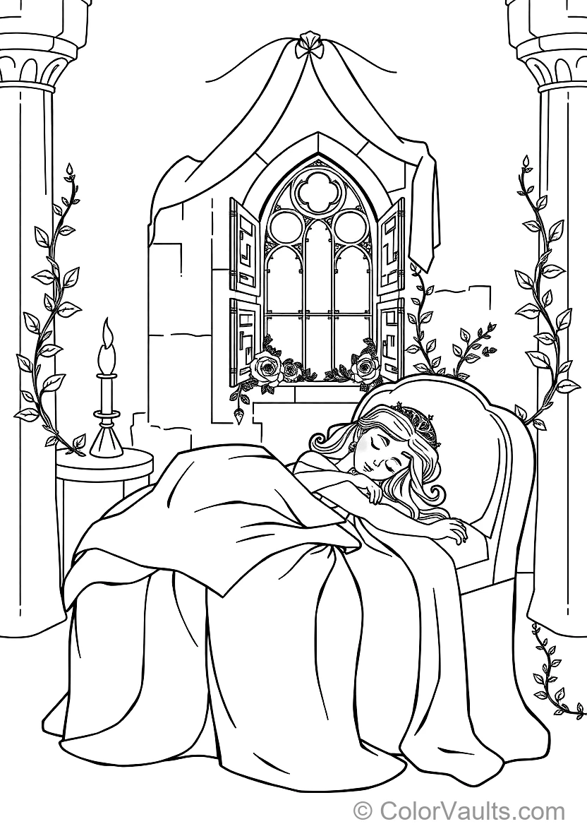 Princess Aurora Crowned with Golden Tiara (6)