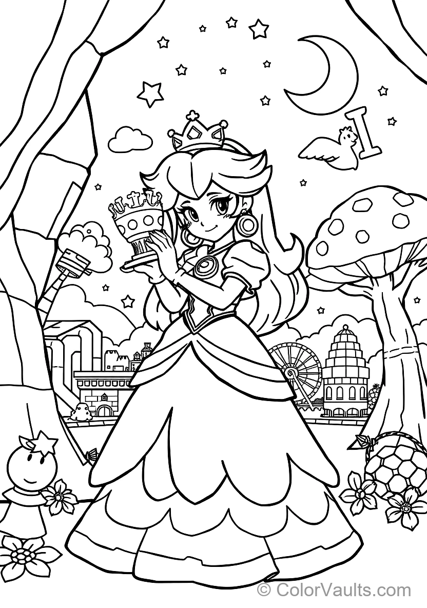 Princess Peach Baking a Delicious Cake for Mario (4)