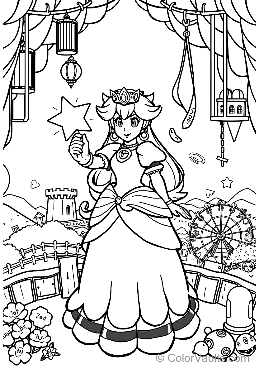 Princess Peach mit Royal Heart Wand (5)
