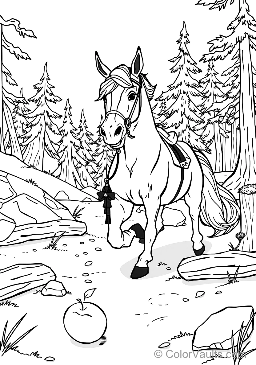 Flynn Rider (eugene) Trying to Escape Maximus (Scene 15)