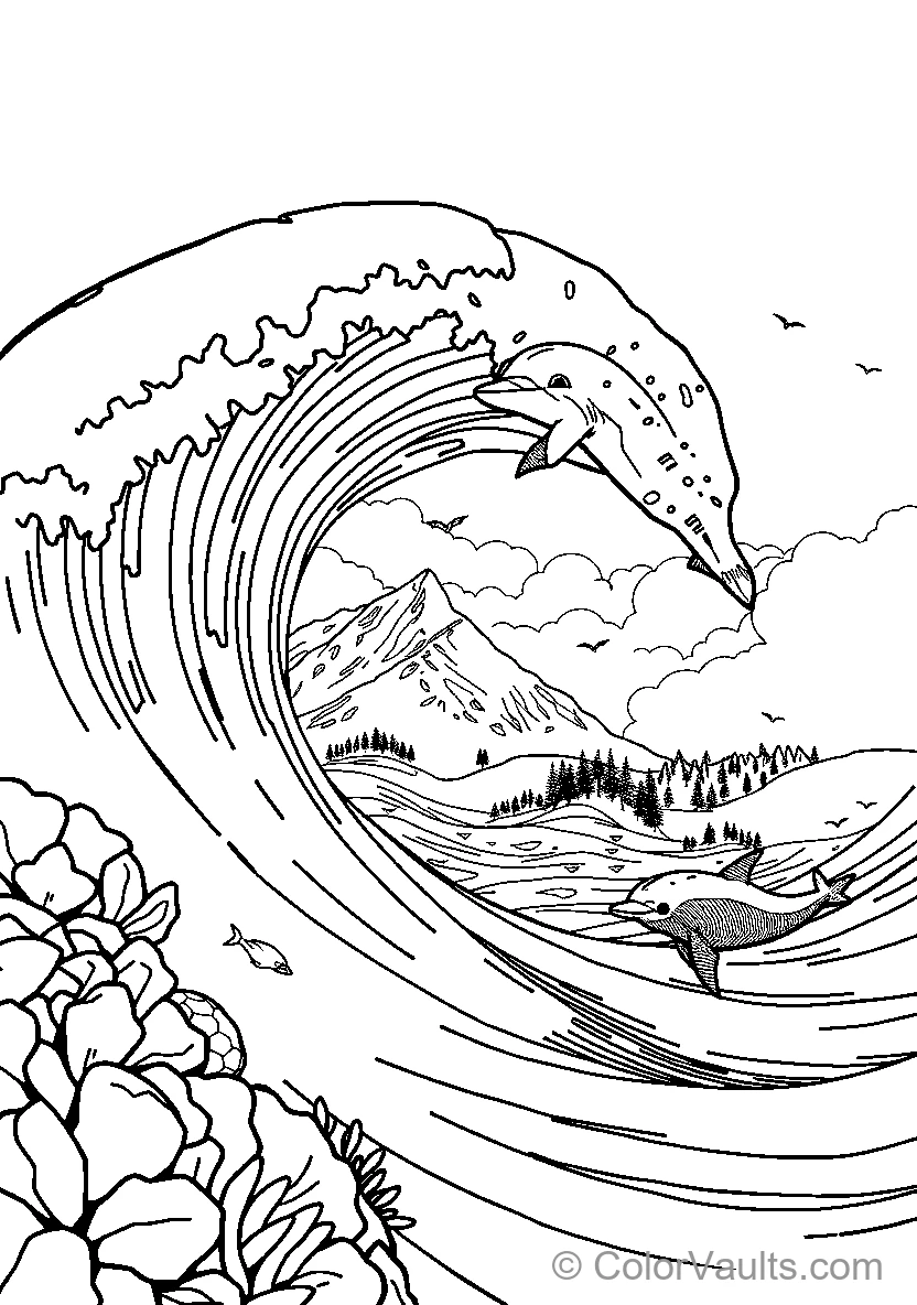 Dolphin Leap (Scene 3)