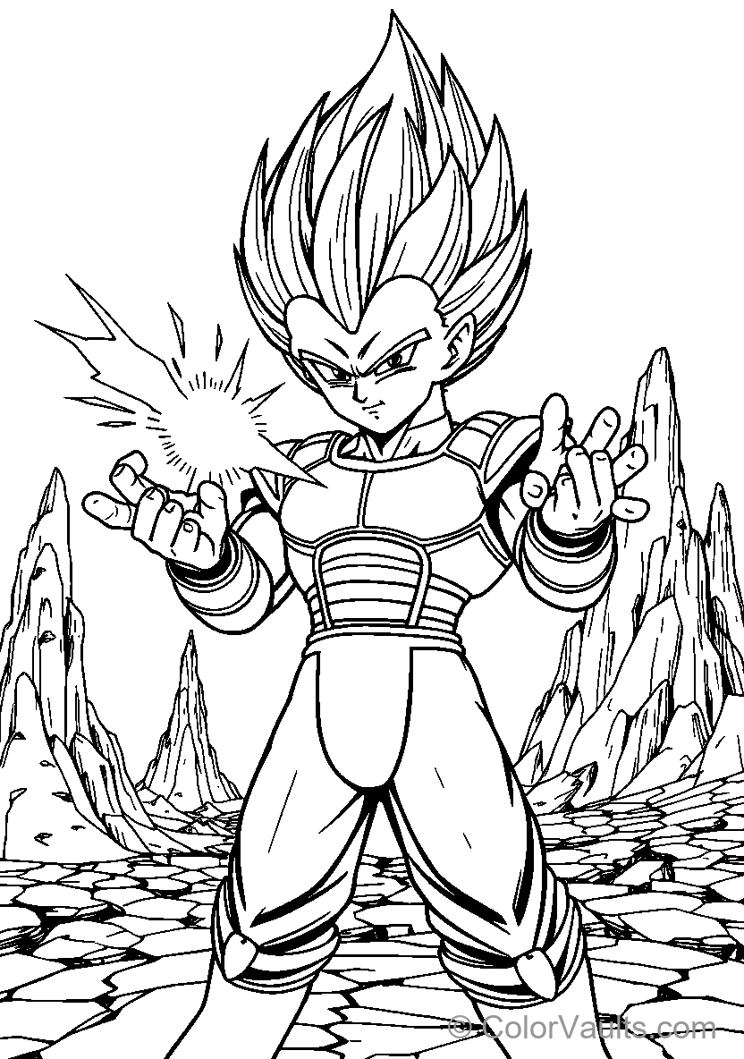 Anime Super Saiyan Character