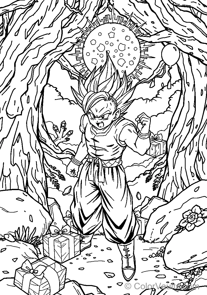 Character In Super Saiyan Form