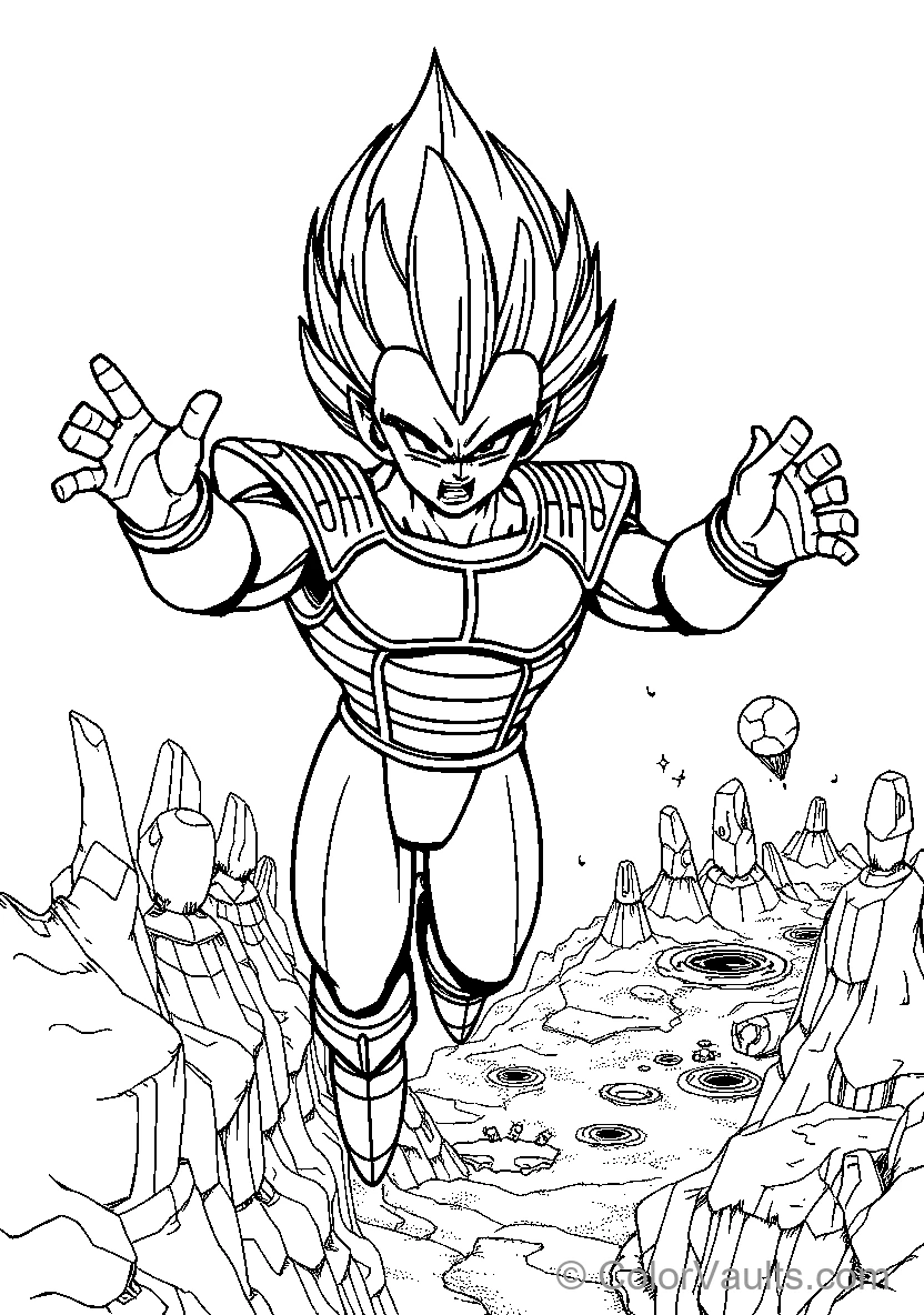 Dragon Ball Z Super Saiyan (Scene 2)