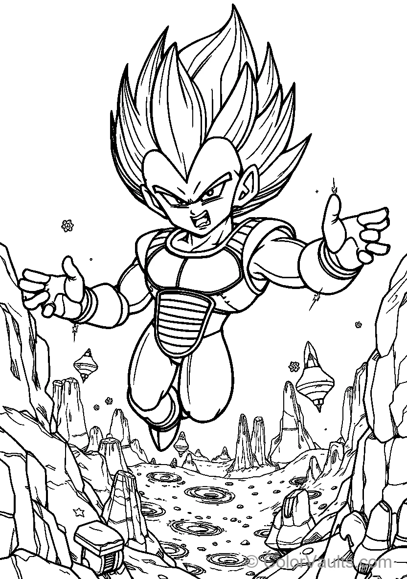 Dragon Ball Z Super Saiyan (Scene 3)