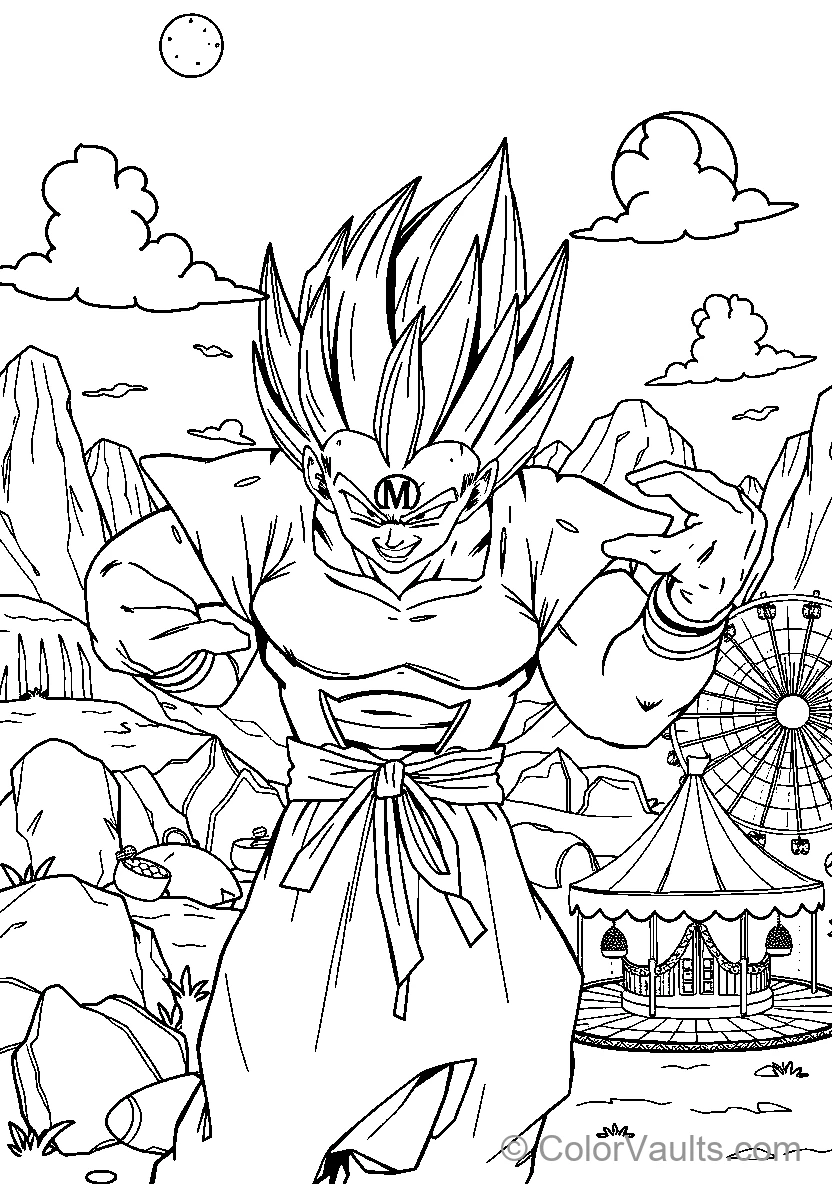 Dragon Ball Z Super Saiyan (Scene 6)