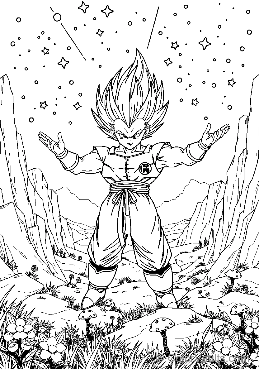 Dragon Ball Z Super Saiyan (Scene 7)