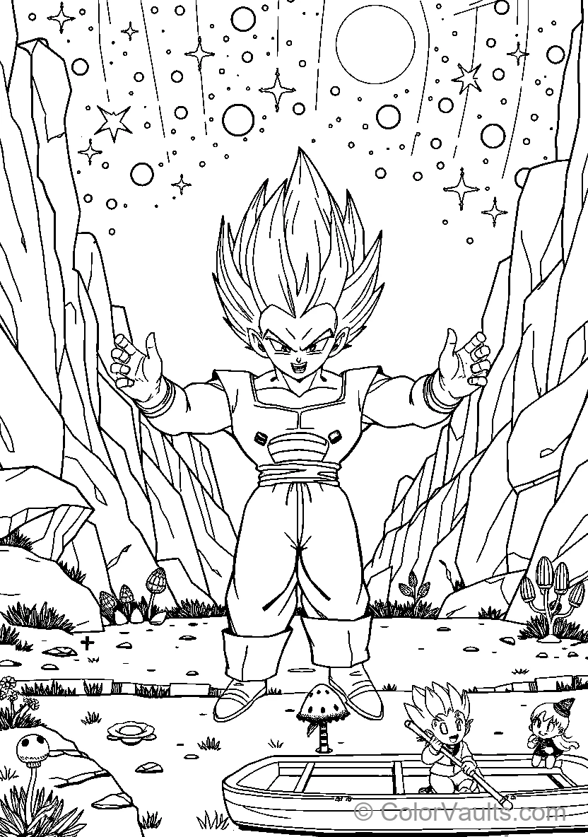 Dragon Ball Z Super Saiyan (Scene 9)
