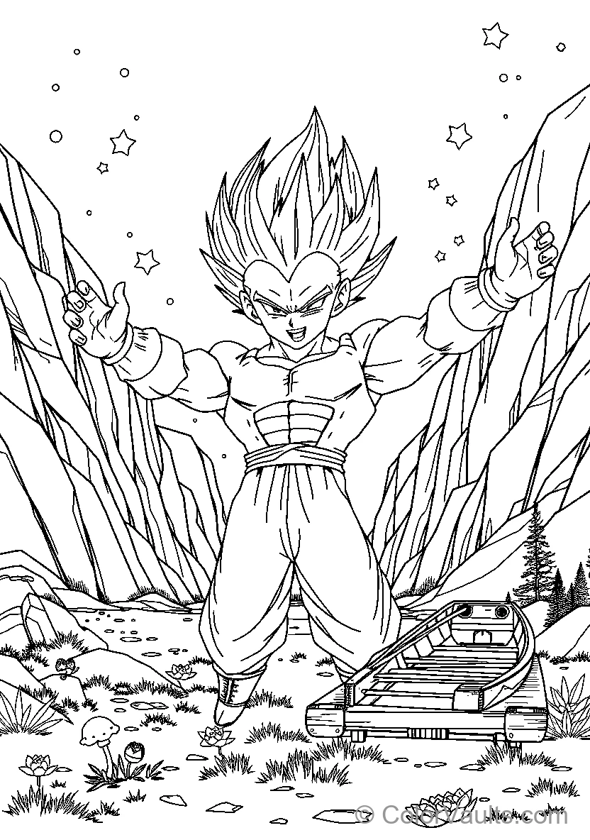 Dragon Ball Z Super Saiyan (Scene 13)