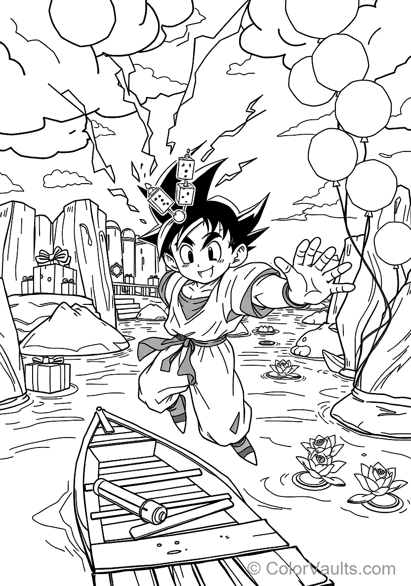 Gohan in Super Saiyan 2 Teen Form mit Tears