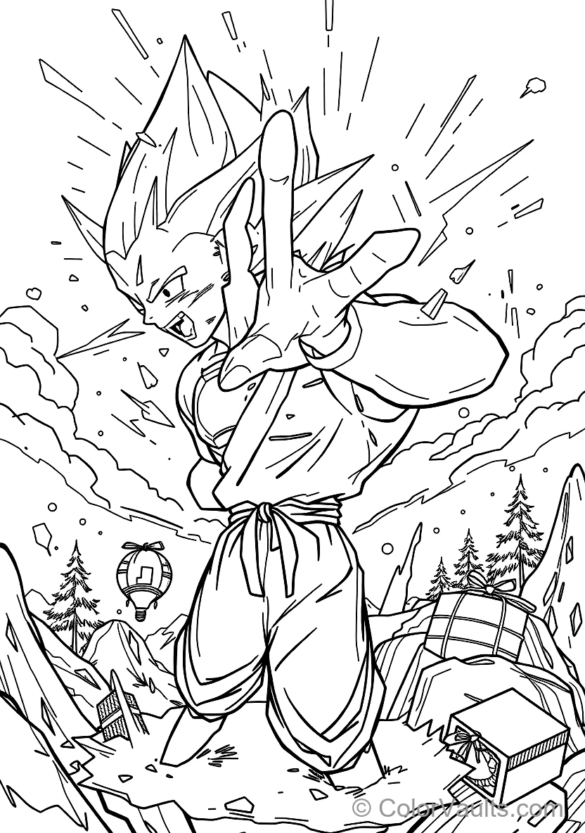 Gohan in Super Saiyan 2 Teen Form mit Tears (Scene 4)