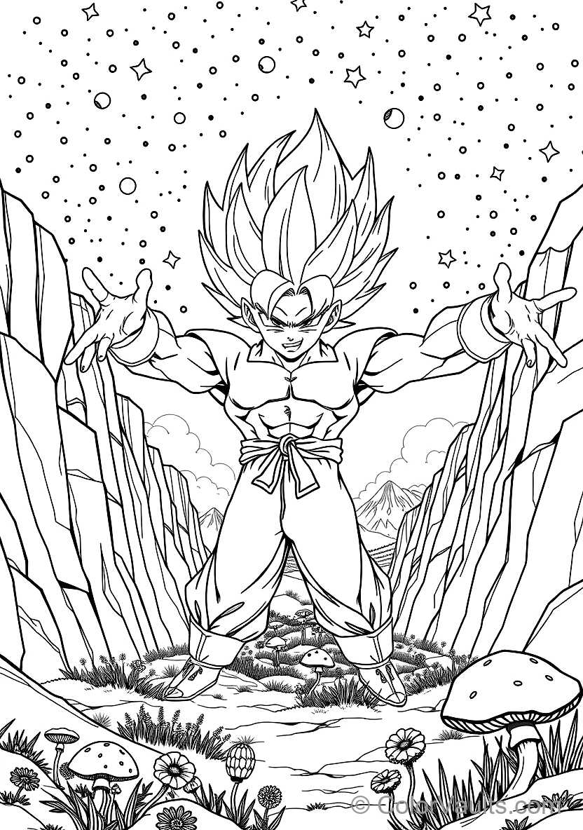 Vegeta in Super Saiyan Form (Scene 2)