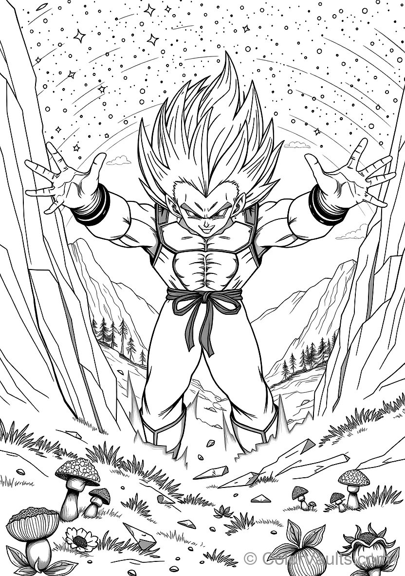 Vegeta in Super Saiyan Form (Scene 4)