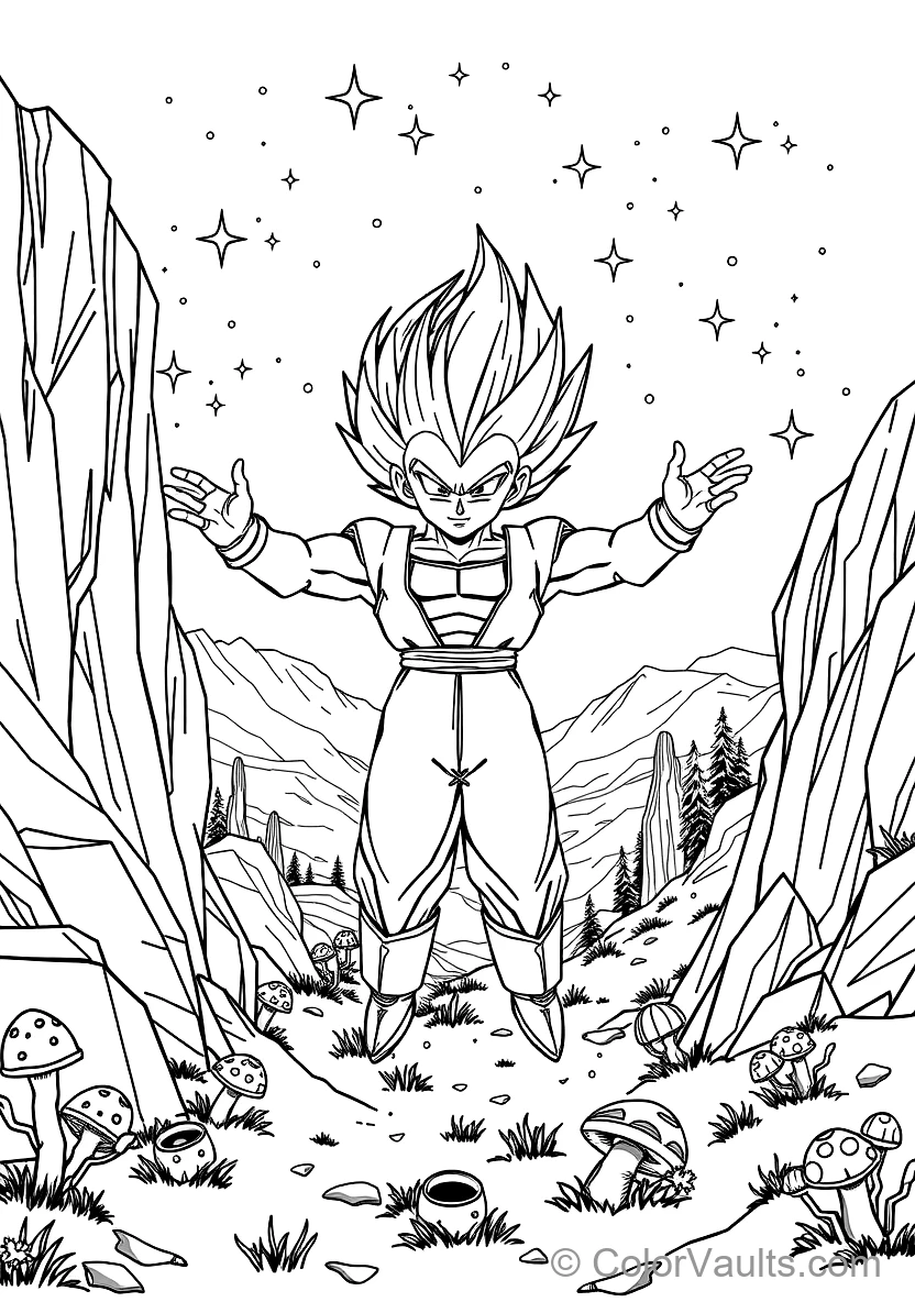 Vegeta in Super Saiyan Form (Scene 6)