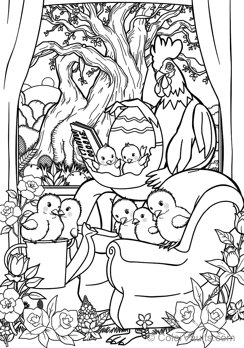 Bunny und Chick Best Friends Celebrating Spring (2)