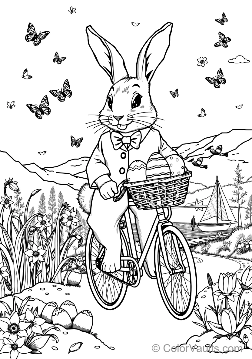 Ostern Bunny mit Backpack Full of Surprise Treats (4)