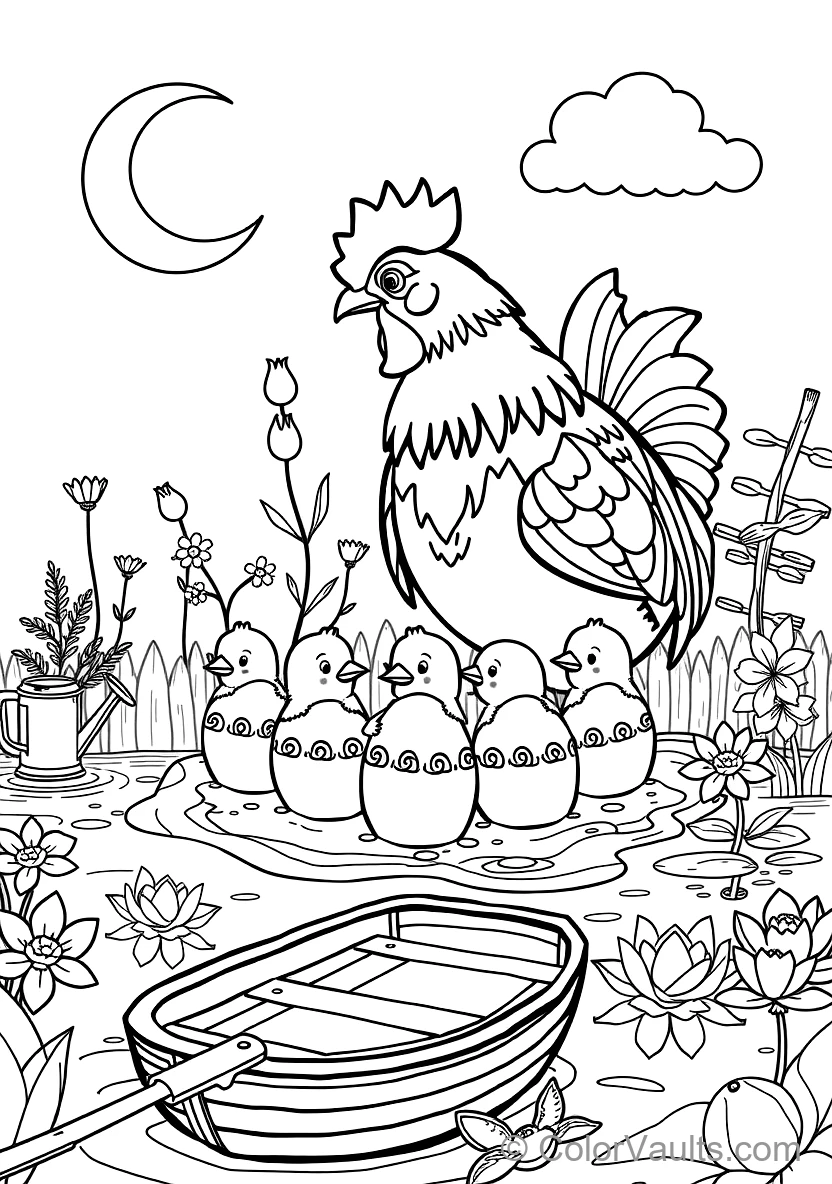 Spring Tree avec Blooming Blossoms et Bird Nest (4)