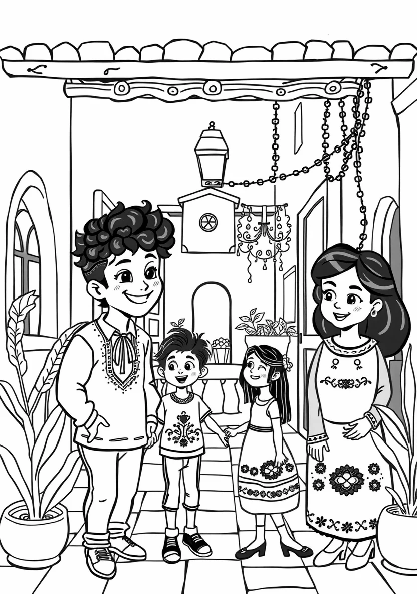 Camilo Madrigal with His Curly