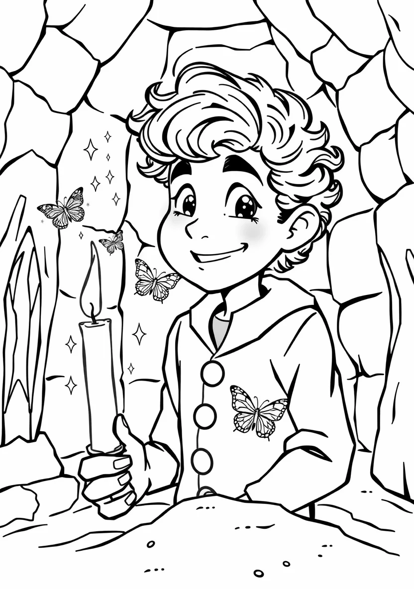 Camilo Madrigal with His Curly