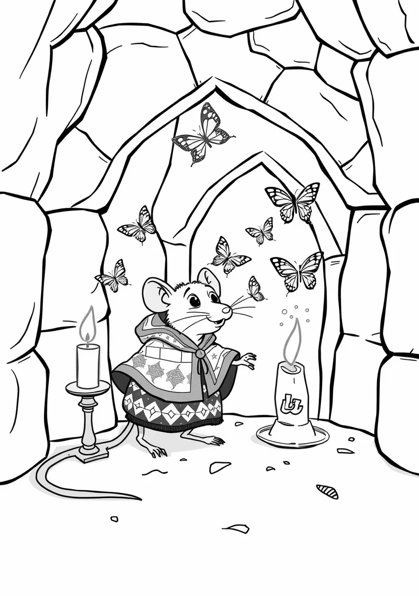 Encanto coloring page 3