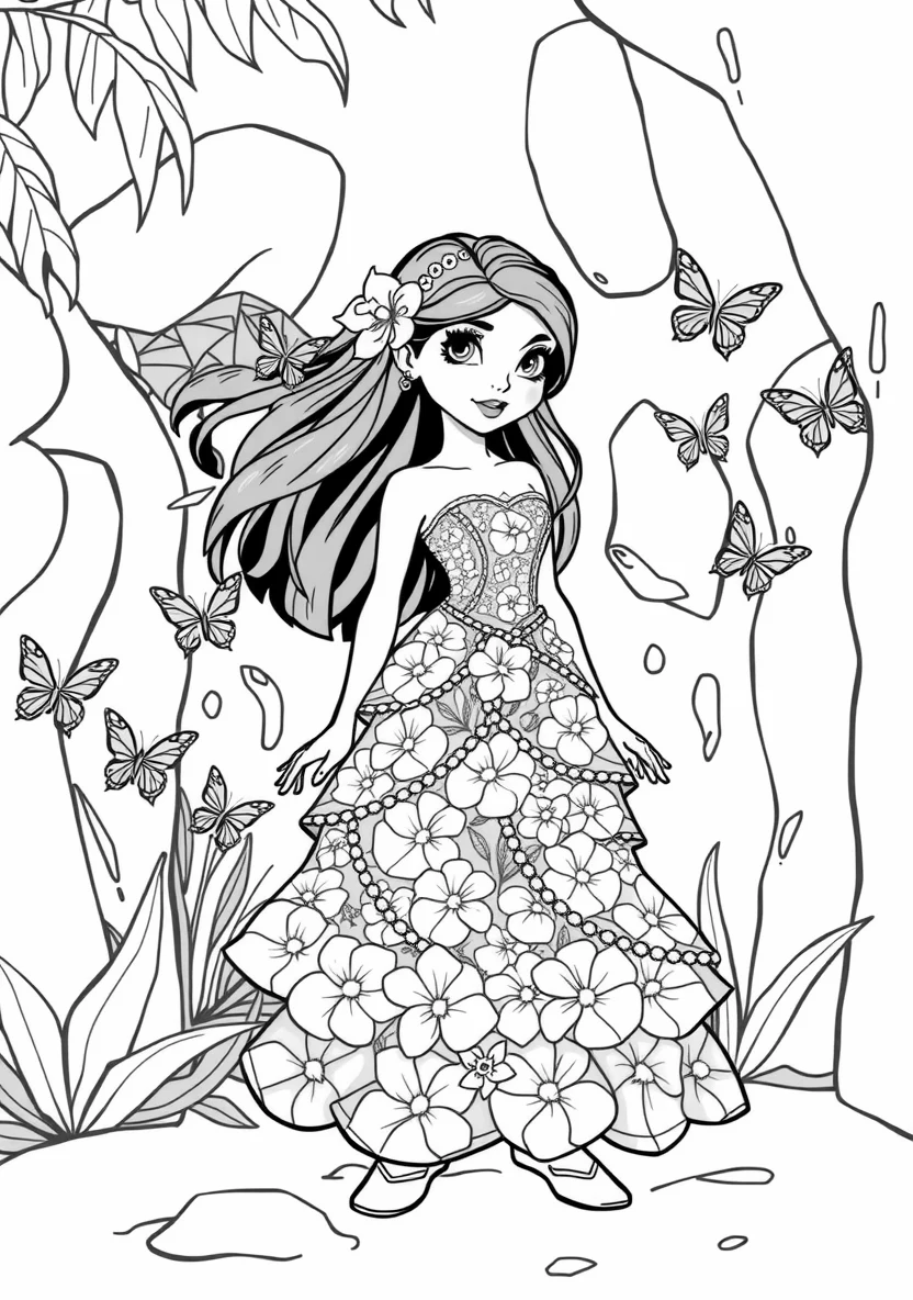 Isabela Madrigal Wearing a Laye