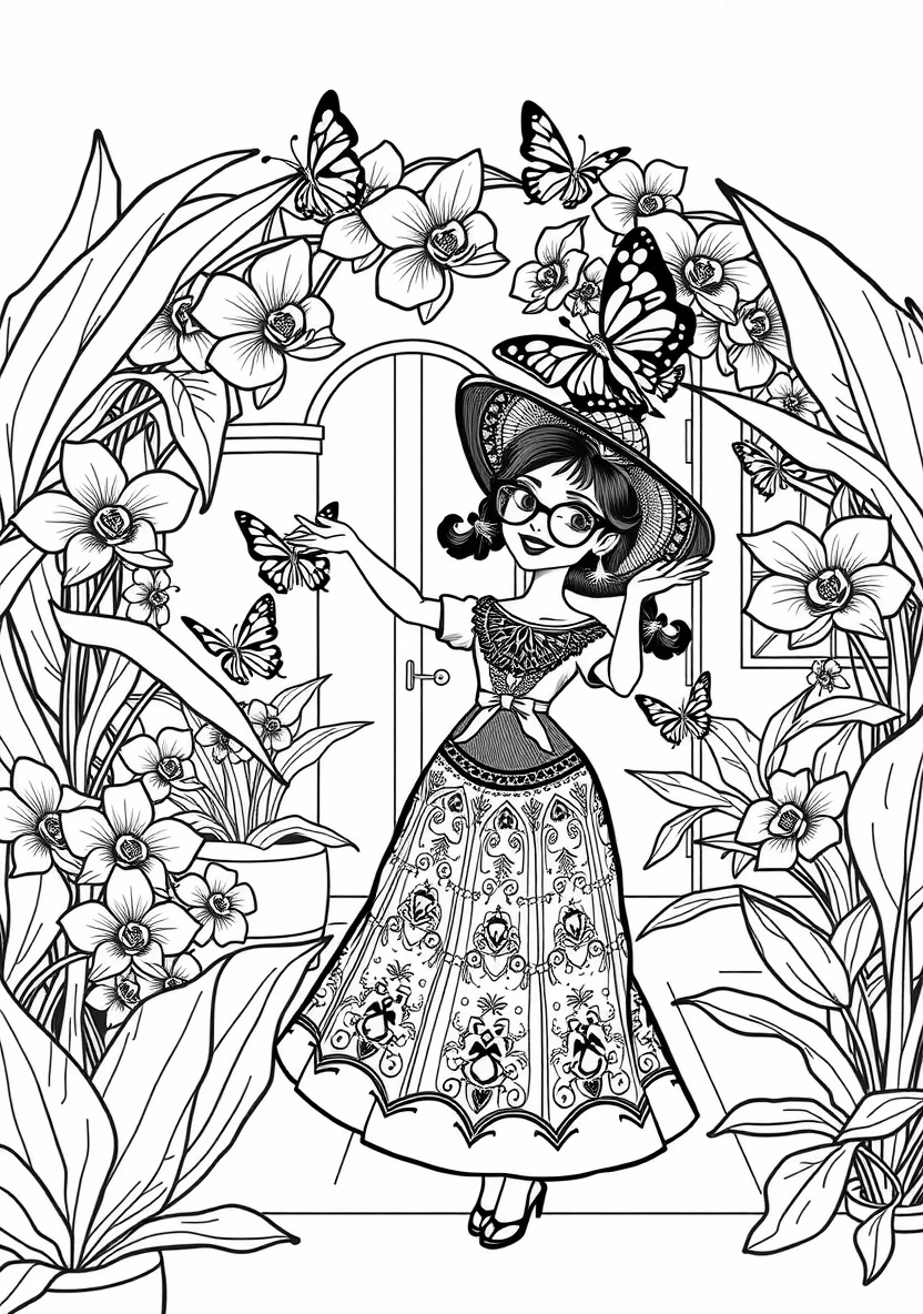 Mirabel Madrigal Wearing Her Ro