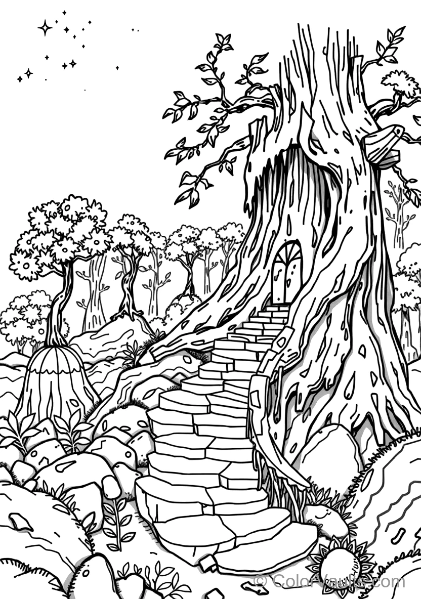 A Fantasy Enchanted Fo (Scene 5)