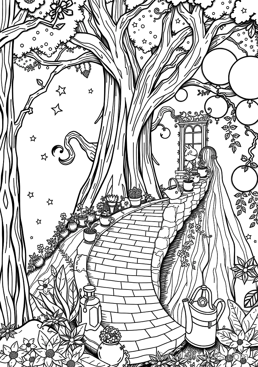 Een Fantasy Enchanted Fo (Scène 115)