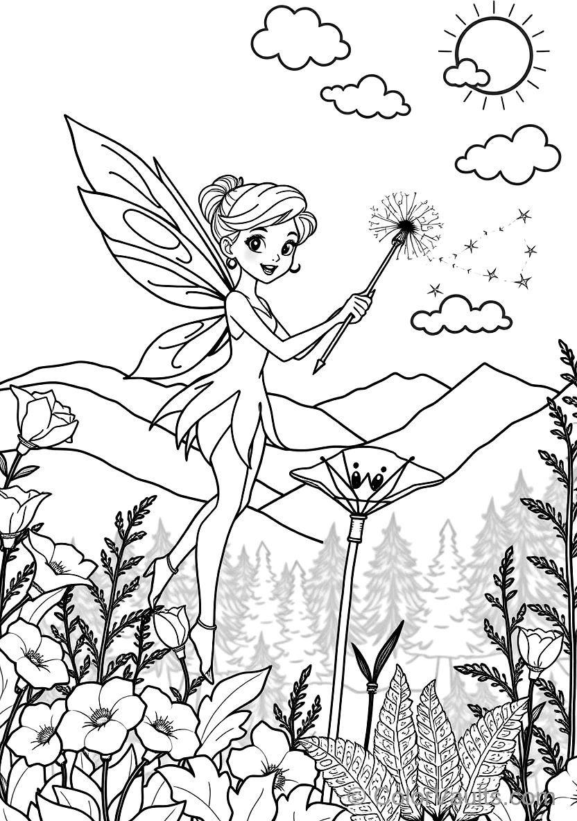 Tinker Pixie Building a Miniature Fairy Treehouse