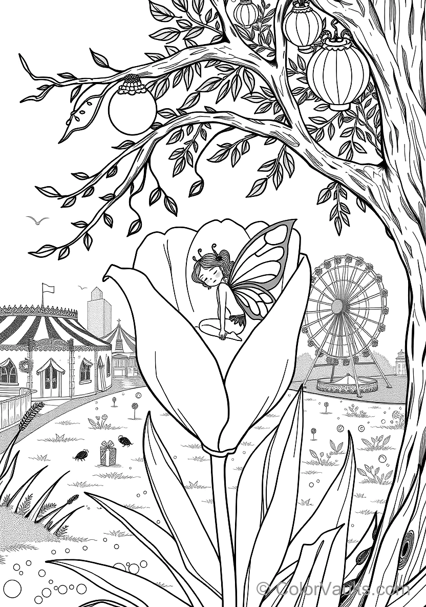Fairy Guardian Protecting the Magic Crystal