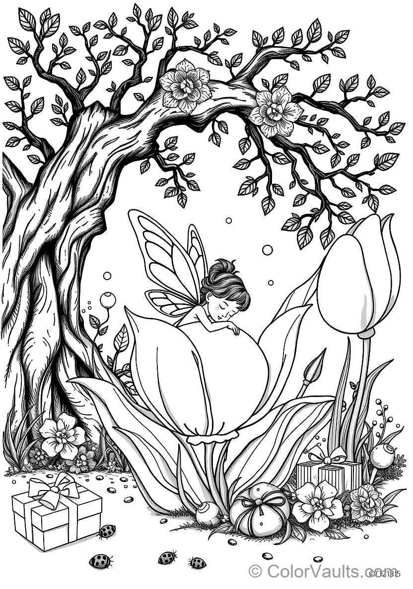Moonlight Fairy Dancing Under Twinkling Stars (2)