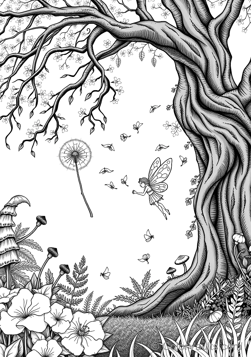 Pixie Gathering Dewdrops in Morning Light (2)