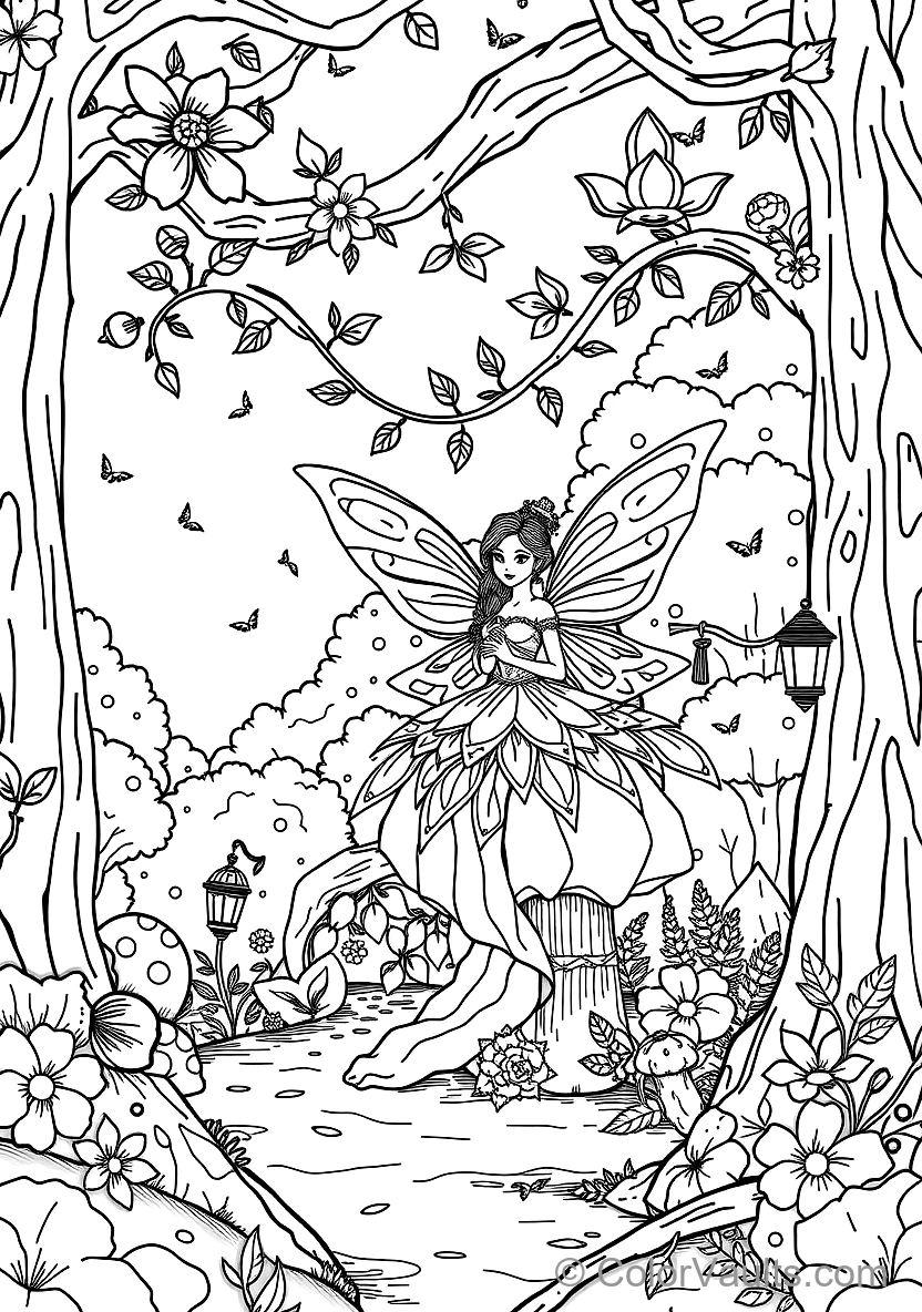 Enchanted Fairy Castle Hidden Inside an Ancient Oak (3)