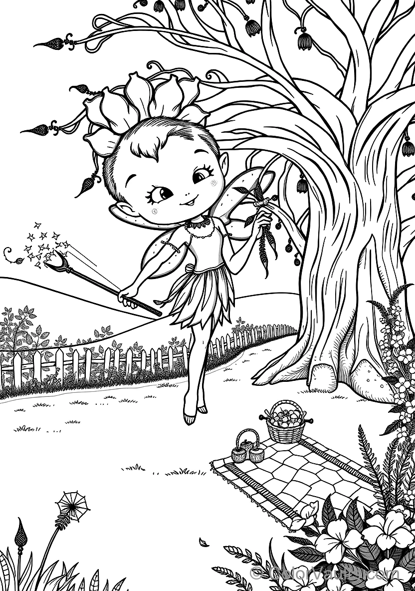 Fairy Tea Party avec Ladybugs et Bumblebees (3)