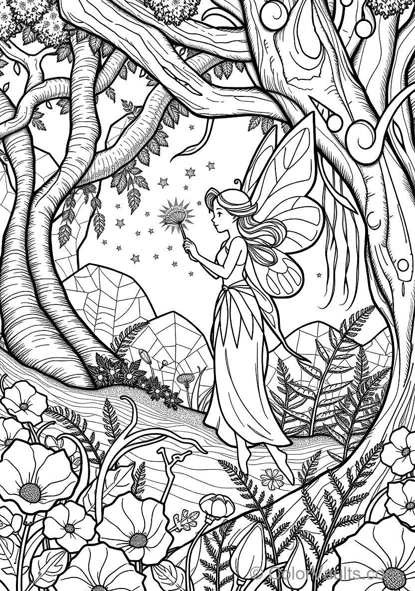 Enchanted Fairy Castle Hidden Inside an Ancient Oak (4)