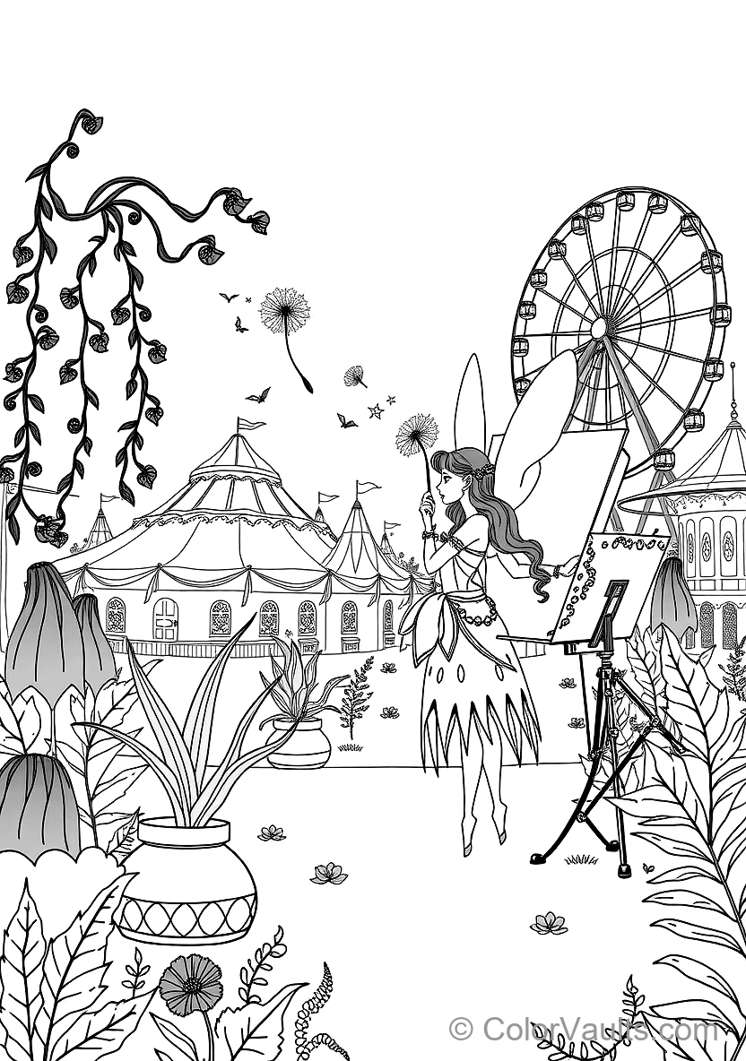 Fairy Princess Holding a Glowing Magic Wand (4)