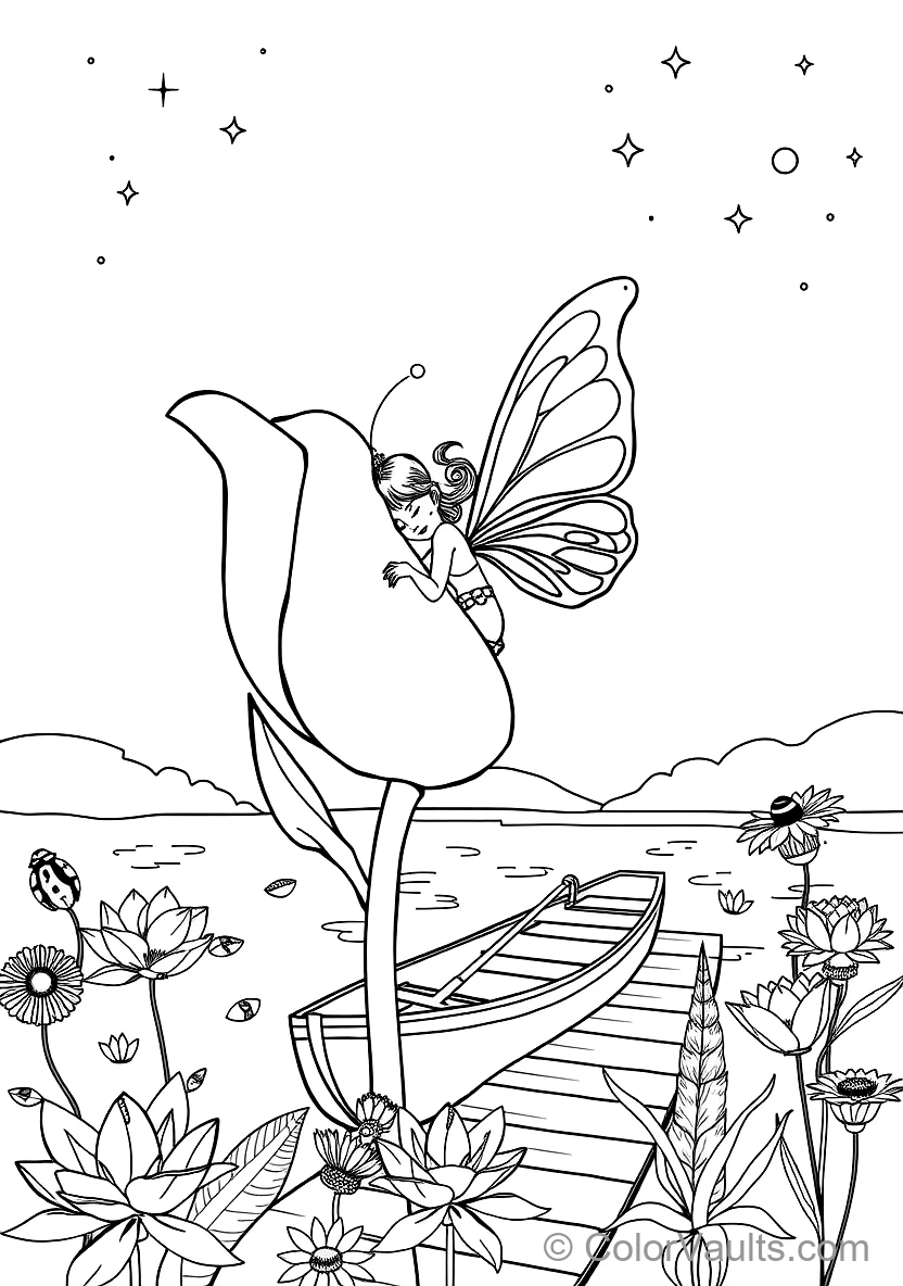 Magical Forest Fairy with Glowing Sparkly Wings (6)